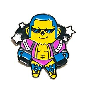 One Piece Franky Fan Made Enamel Pin Lapel Pin